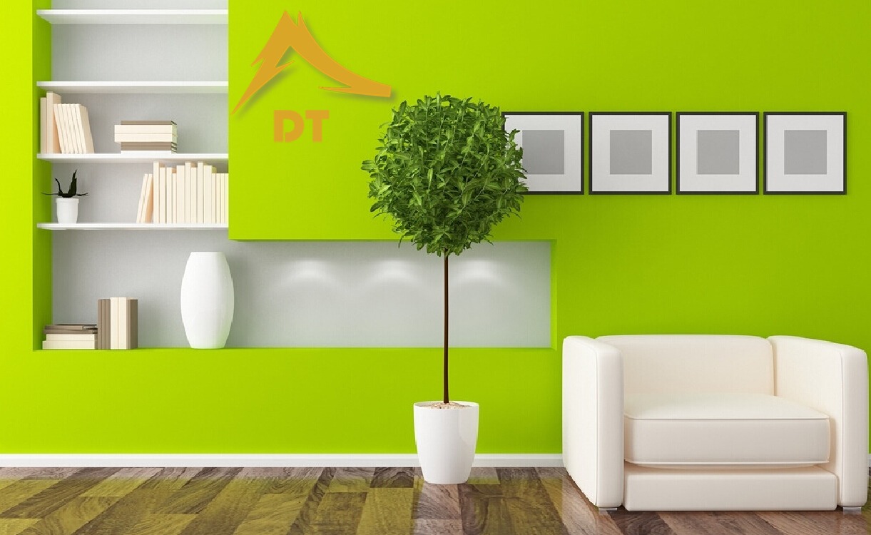 کاغذ دیواری رنگ سبز