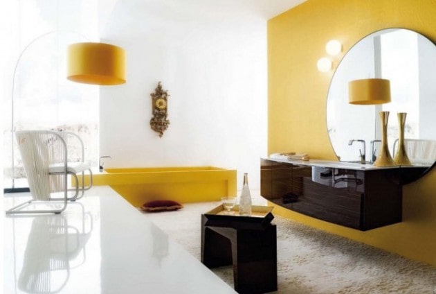 استفاده از رنگ زرد در خانه