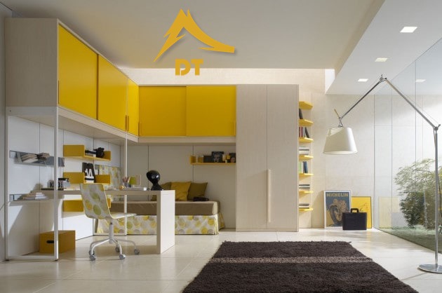 استفاده از رنگ زرد در خانه