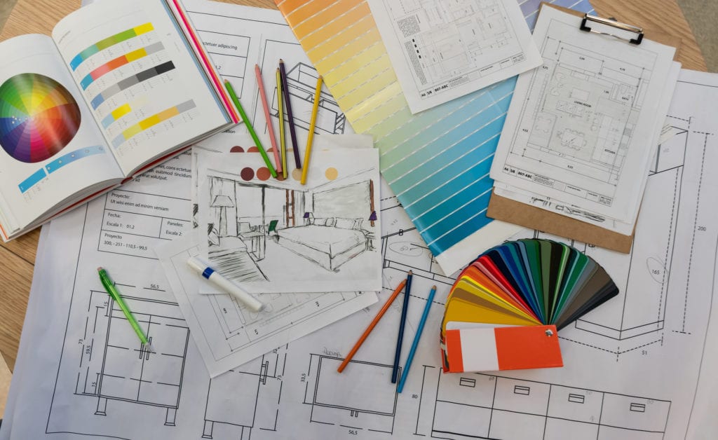تطبیق رنگ ها در طراحی داخلی