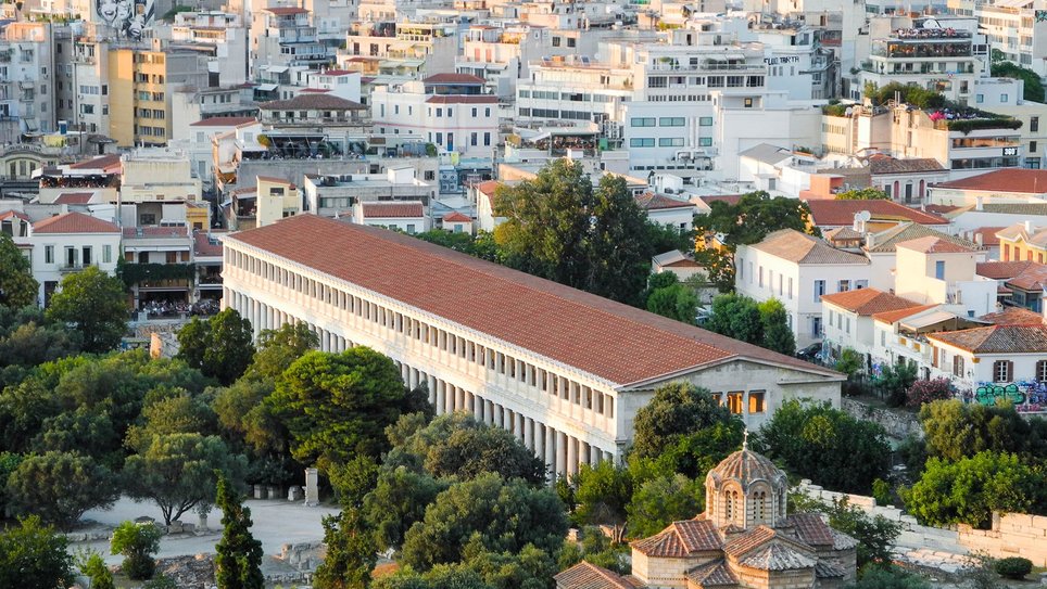معماری های مشهور یونان