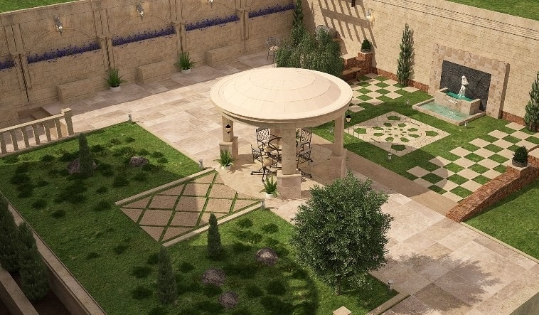طراحی باغ ایرانی و ویژگی های آن
