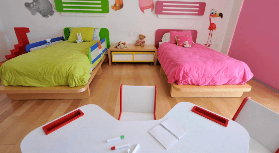 طراحی اتاق خواب پسر و دختر