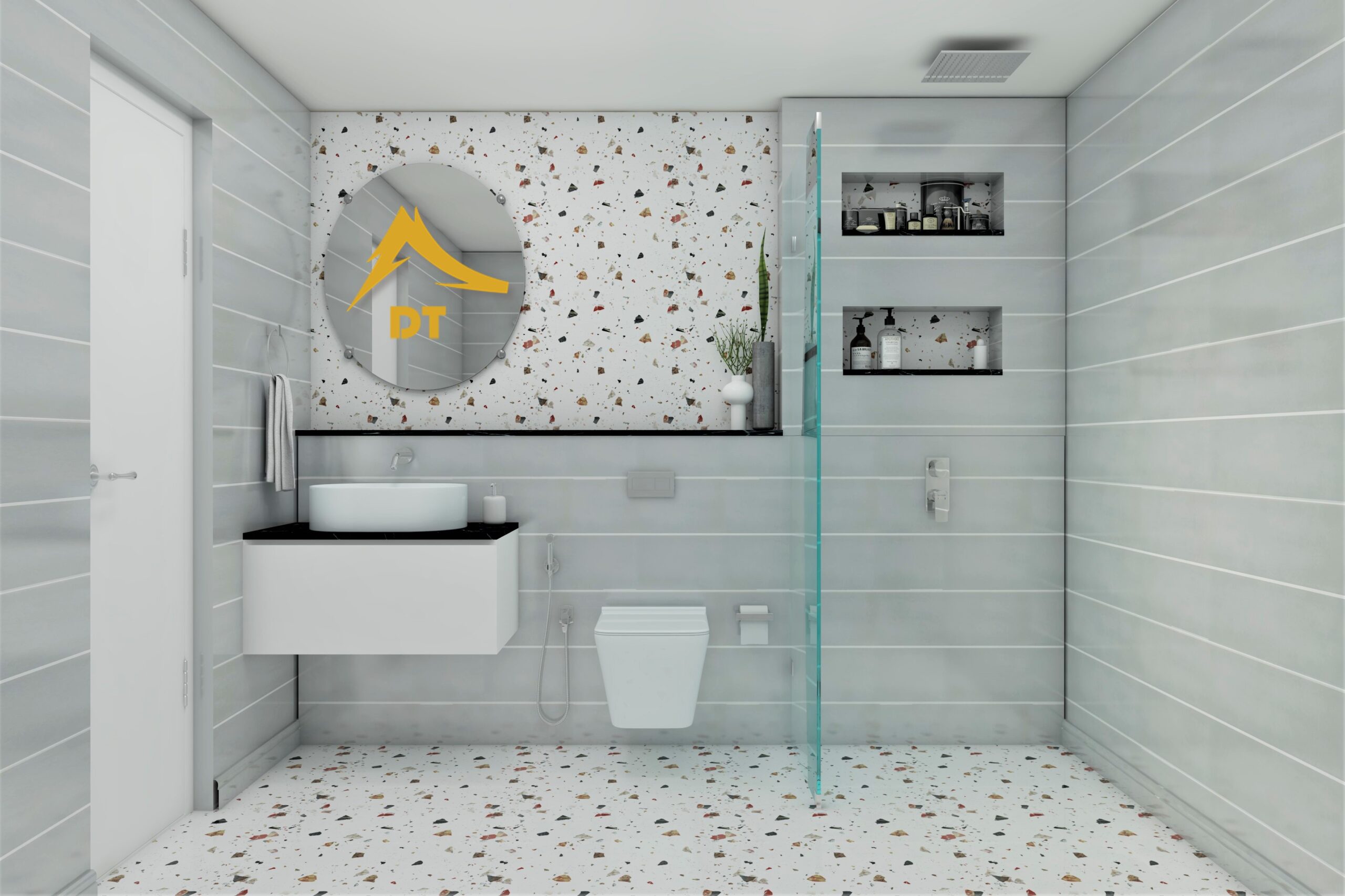 نکات طلایی دکوراسیون حمام کوچک | شرکت معماری دکوطرح 09122460089